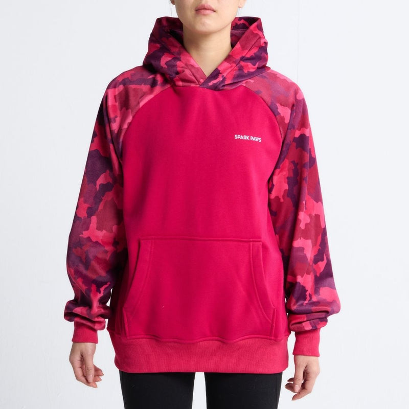 Fuchsia Camo Hoodie