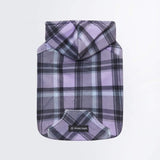 Purple Plaid Hoodie