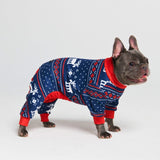 Dog Christmas Pajama - Dasher Blue