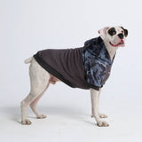 Grey Camo Dog Hoodie