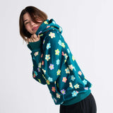 Daisy Human Hoodie - Green