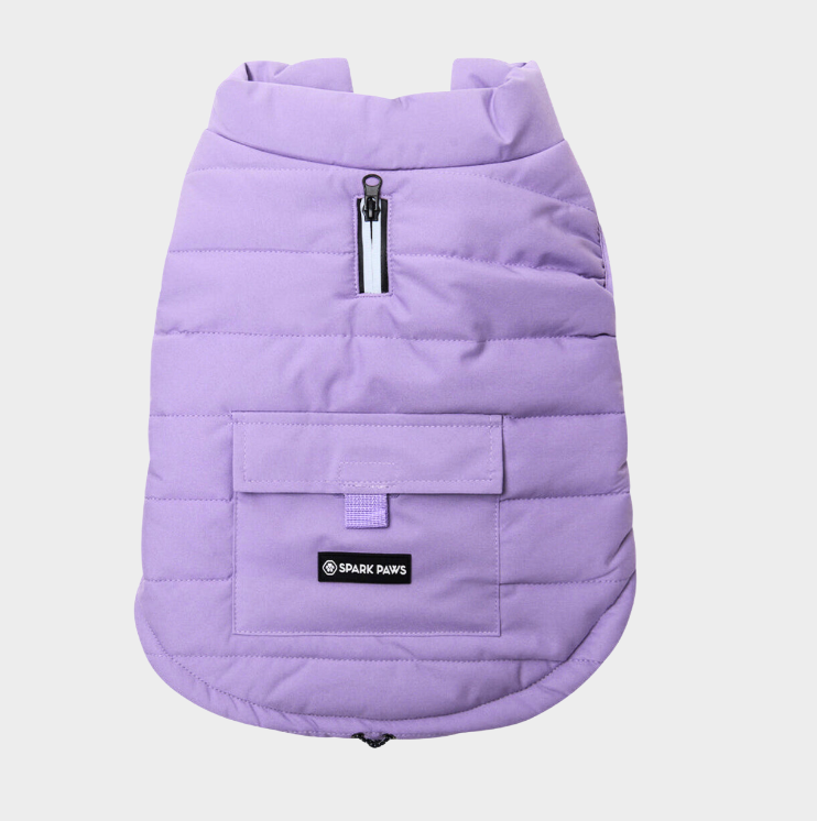 WarmShield Water-Resistant Jacket - Lilac