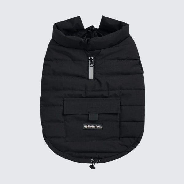 WarmShield Water-Resistant Jacket - Black